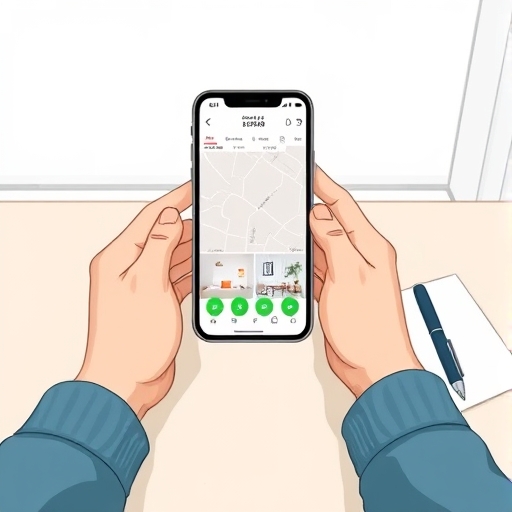 Using a Travel App to Book a Room