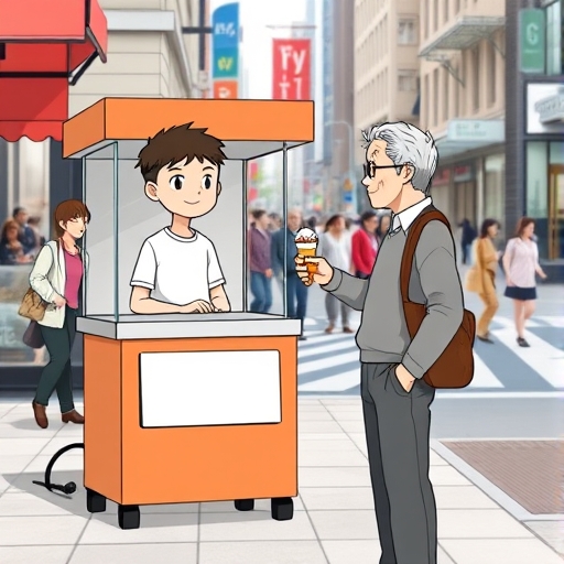 The Sidewalk Stand Surprise