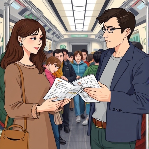 Rush Hour Riddle on the Subway