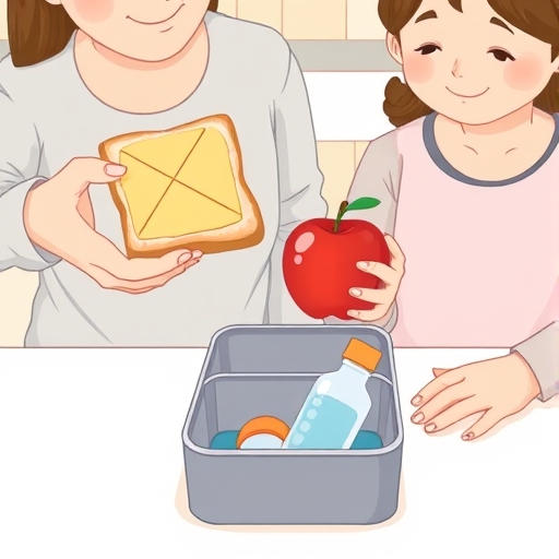 Packing a Lunch Box for School