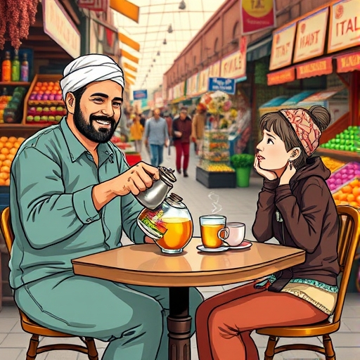 Midnight Tea in Morocco