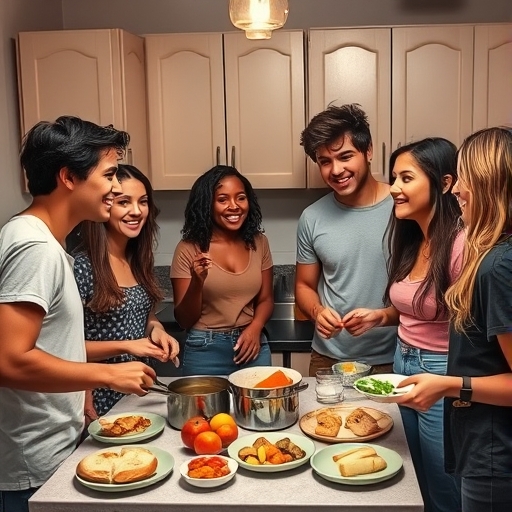 Midnight Snack in the Hostel