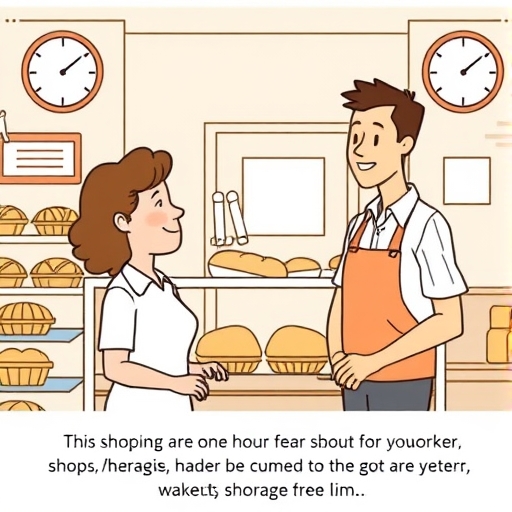 Morning Shift: Shopkeeper and Customer Chat