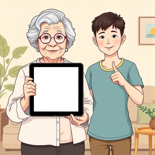 Cookies on Grandma's Tablet