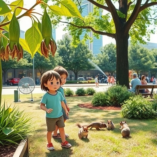 Heatwave Alert at the City Park