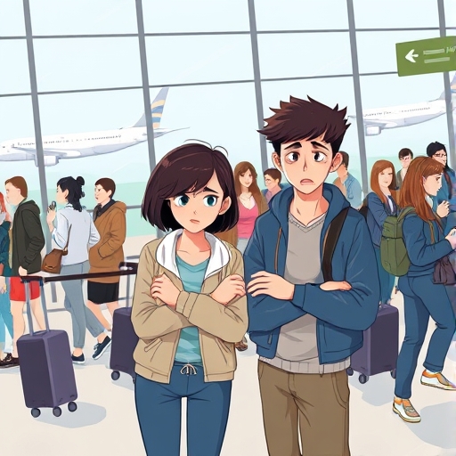 Airport Farewell Frenzy