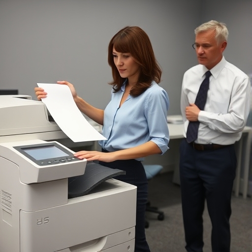 La nota anónima en la fotocopiadora