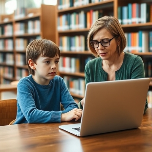 A Quiet Message at the Library