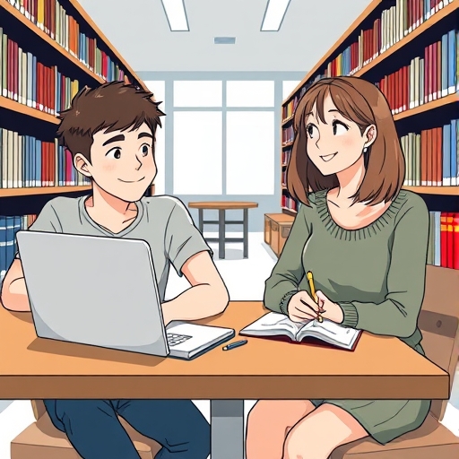 Late-Night Library Pause