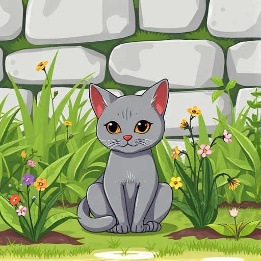 Whiskers and the Hidden Garden