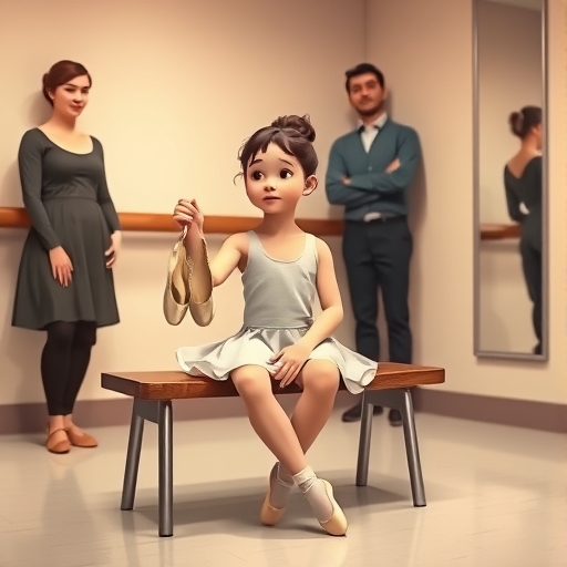 La decisión de Ana en la academia de danza