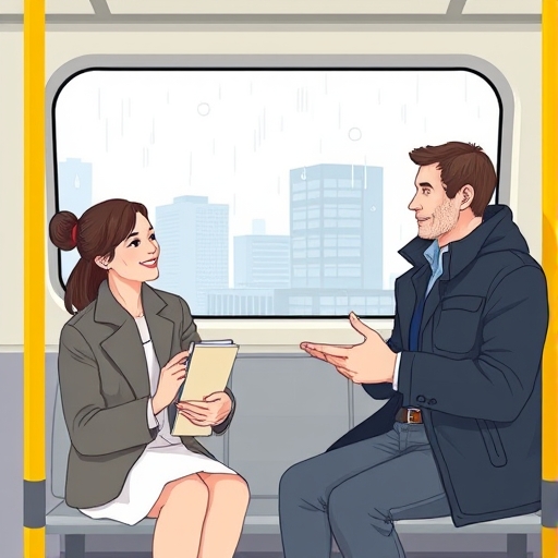 Rainy Day Revelation on the London Tube