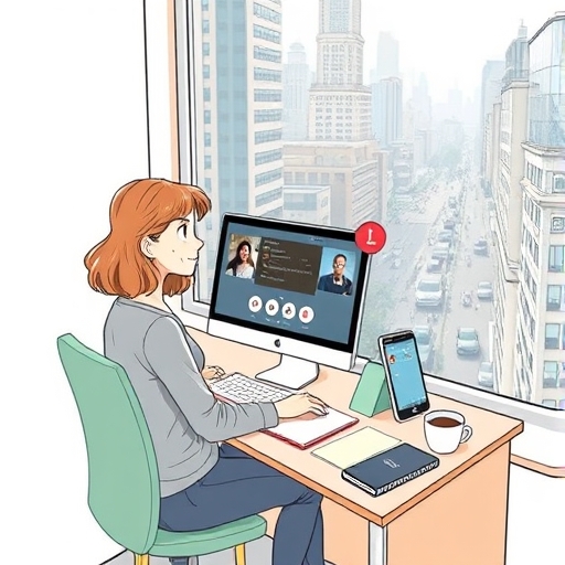 A Quiet Desk in a Crowded City