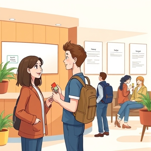 Check-in Confusion at the City Hostel