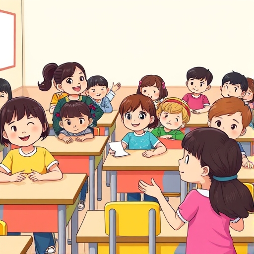 School Class Chooses a New Representative