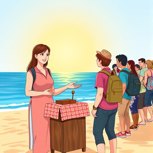 Sunrise Chat at the Beach Hostel