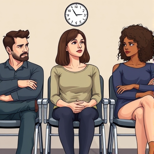 El silencio en la sala de espera