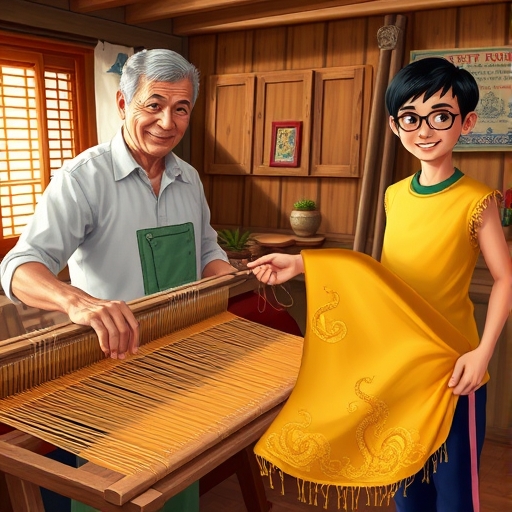 The Silk Weavers of Luang Prabang