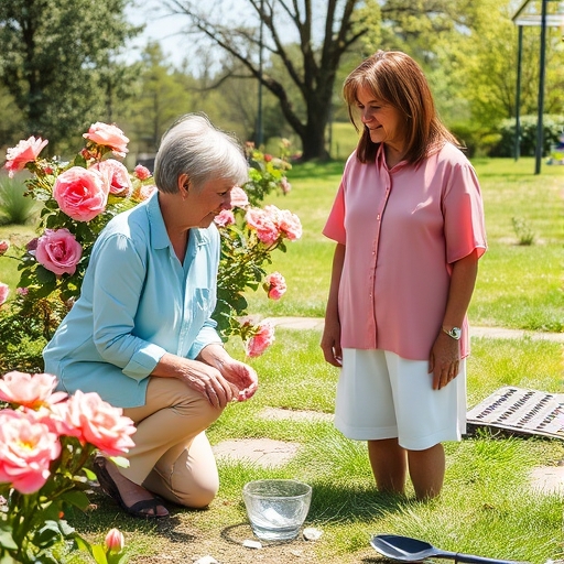 Shattered Glass in the Garden