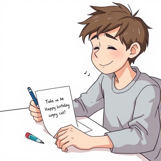 Forgotten Birthday Card