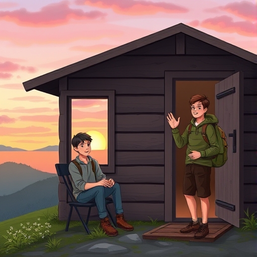 Sunrise Surprise at the Mountain Hut