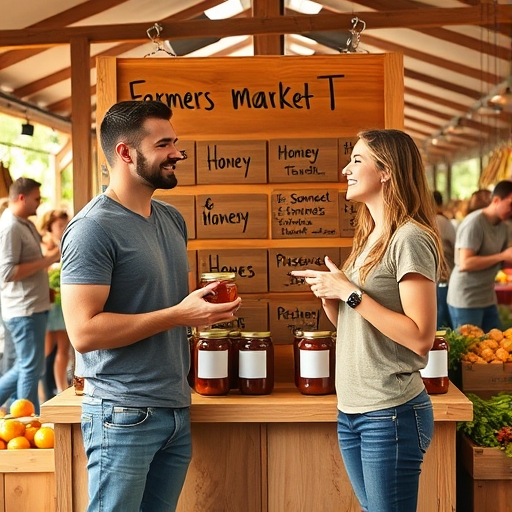 Networking at the Urban Farmers' Market