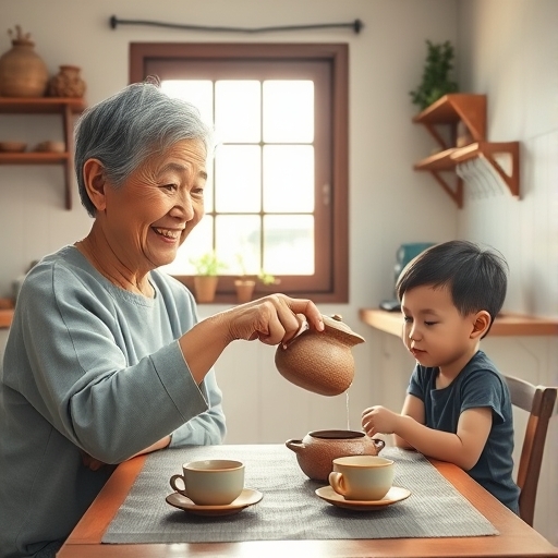Morning Tea With Grandma Mei