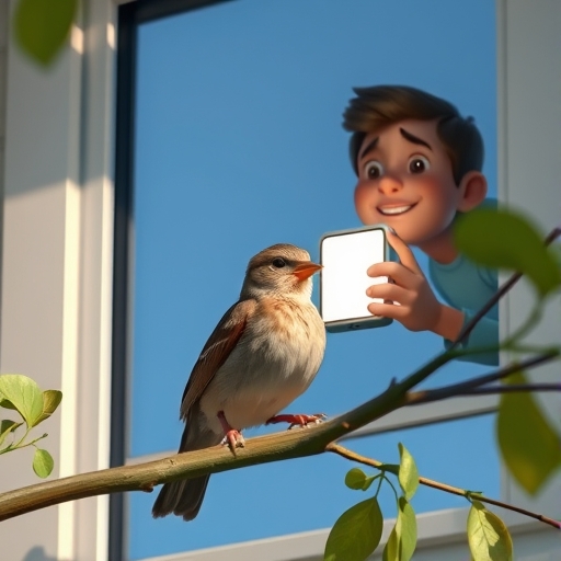 Sparrow Sees a Strange Change