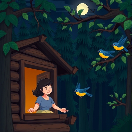 A Cozy Cabin and a Surprising Guest