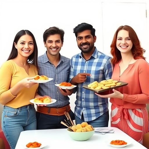 Festival Snacks and Office Talks