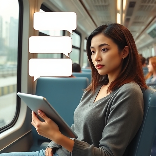 Unread Messages on the Morning Train