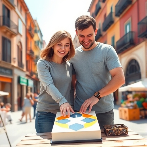 Moonlight Mosaic in Barcelona