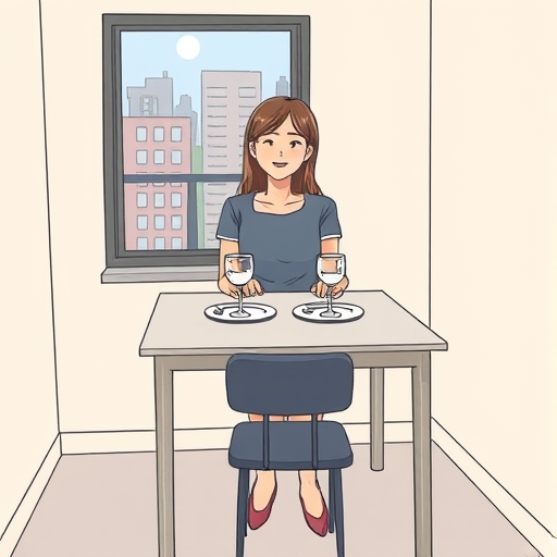 Empty Chair at the Dinner Table