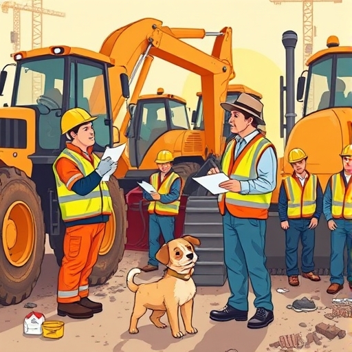 Pip the Puppy’s Busy Construction Site Visit