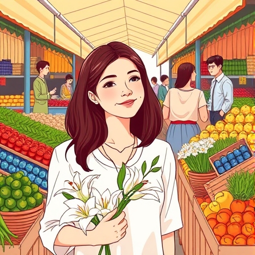 Sombras en el mercado central