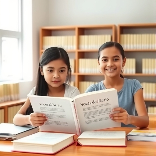 Entre libros y protestas en la biblioteca pública