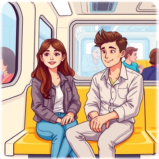 Encuentros en el metro de la ciudad