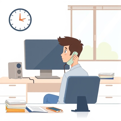 12:02, llamada imprevista en la oficina de impuestos