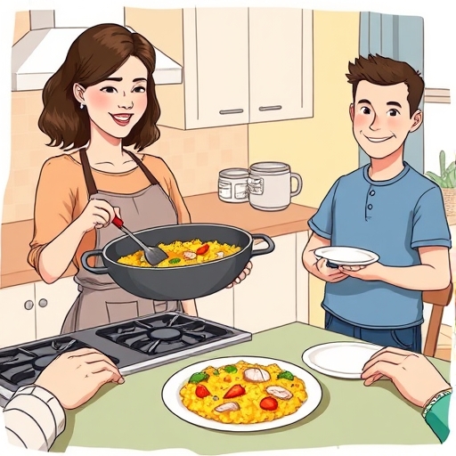 El dilema de la paella para el vecino nuevo