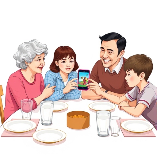 Memorias digitales: Facebook frente a Instagram en la reunión familiar