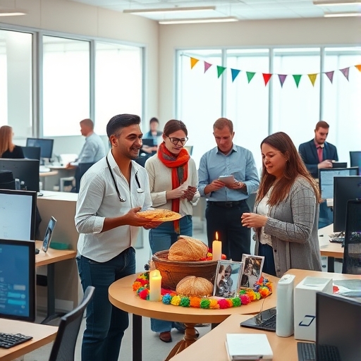 Día de muertos en la oficina