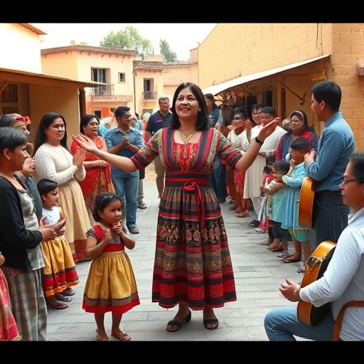Un paso atrás en la plaza del mercado