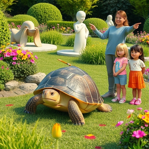 El pincel travieso de la tortuga