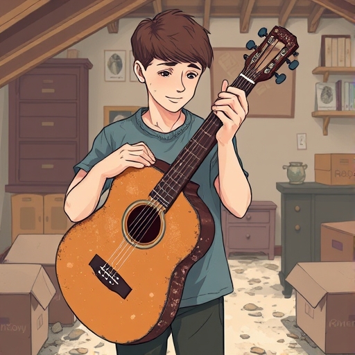 El acorde perdido entre mis dedos