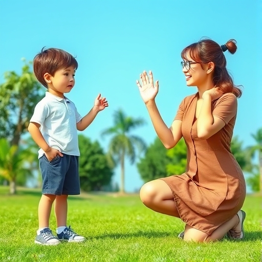 Malentendido en la clase de matemáticas al aire libre
