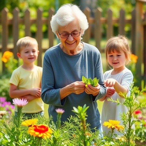 La abuela y su jardín secreto