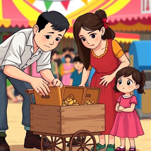 El atraco en la feria del pueblo