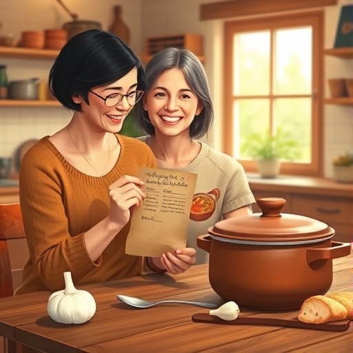 Recetas perdidas entre cartas de familia