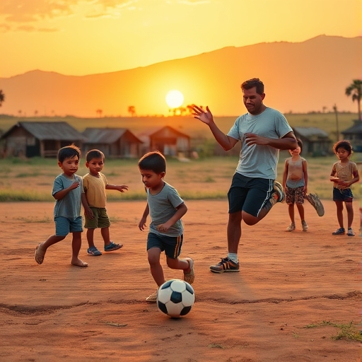 El toque inesperado en la cancha de tierra