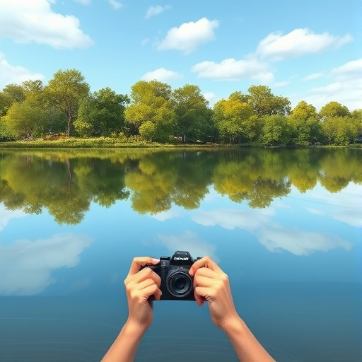 El reflejo en el lago